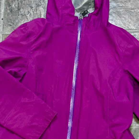 REI Co-op PURPLE WOMENS S Rain Jacket Lightweight Hooded Outdoor Coat - Picture 2 of 6